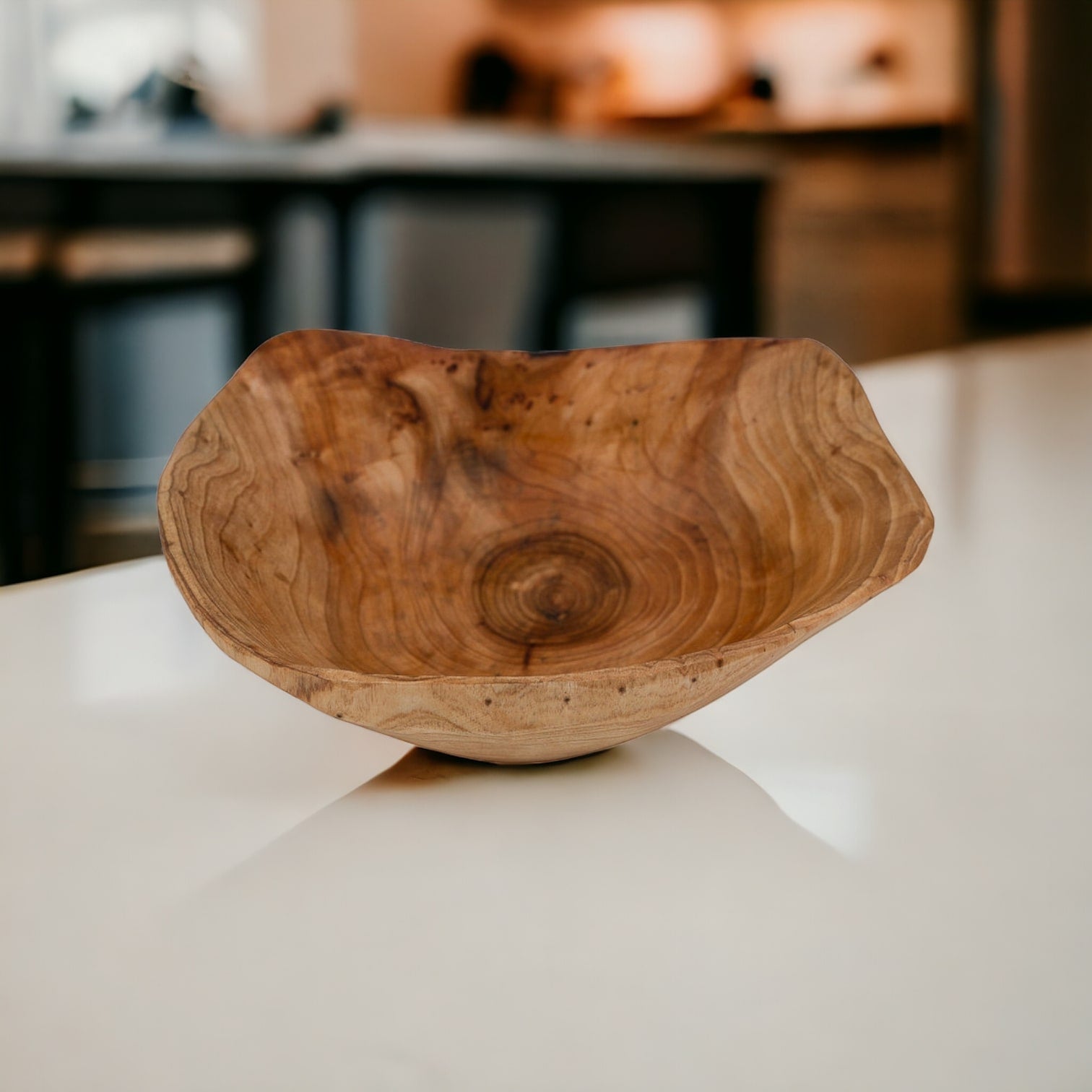 Large wooden bowl 