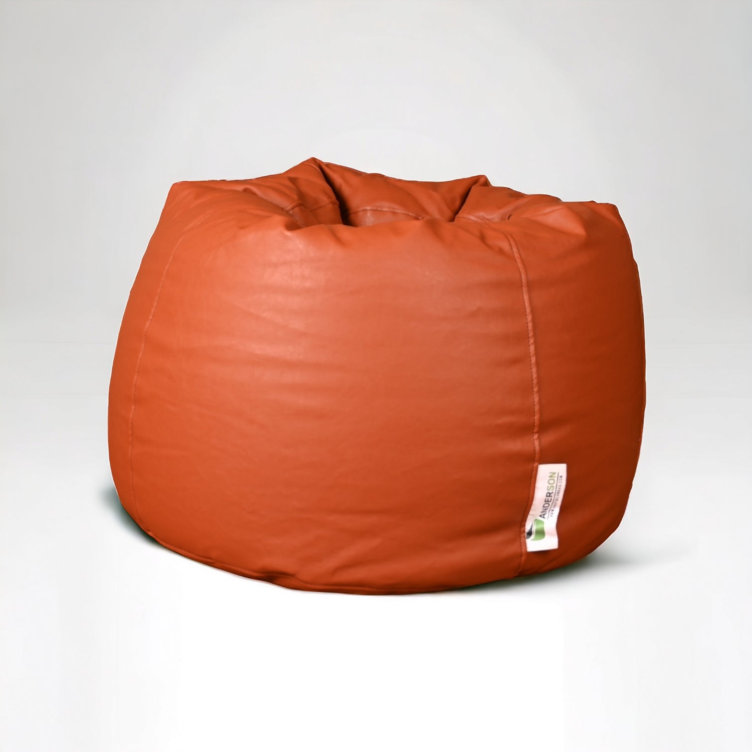 Medium sized havan leather bean bag 